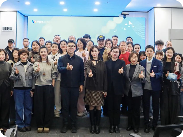 丽水景宁新光计划自媒体训练营合影